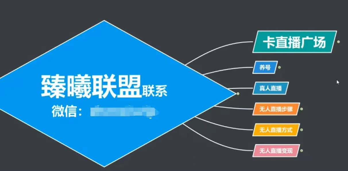 臻曦联盟，最新无人直播万人在线技术理原及详细操作步骤解析（视频教程）-学习笔记资源库