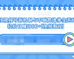 视频号新机制与不刷赞撸养生茶玩法,轻松日赚1000+-学习笔记资源库