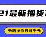 2021最新撸货项目,一部手机即可实现无脑操作轻松日赚千元-学习笔记资源库