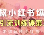 狼叔小红书爆款推广引流训练课第12期，手把手带你玩转小红书-学习笔记资源库