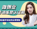 微创业全能训练营认证班课程，从理论知识与实际案例手把手指导创业新手如何从零到有-学习笔记资源库