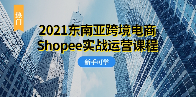 2021东南亚跨境电商Shopee实战运营课程，0基础、0经验、0投资的副业项目-学习笔记资源库
