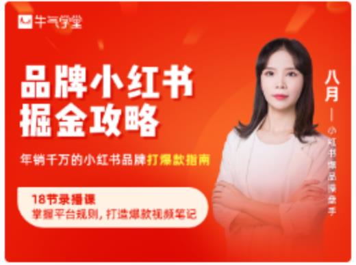 品牌小红书掘金攻略，年销千万的小红书品牌打爆款指南-学习笔记资源库