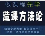 林雨·造课方法论:知识变现老炮教你做出一门好卖、好口碑的优质课程-学习笔记资源库