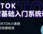 Tiktok实操进阶课程,体验从tiktok小透明到大佬的完美蜕变-学习笔记资源库