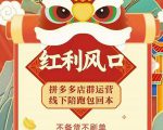 左右电商拼多多无货源店群玩法：从0~1，36节实战保姆教程，​极速起店必出单-学习笔记资源库