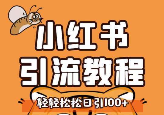 小红书运营引流全系列课程，每天引流100精准粉-学习笔记资源库