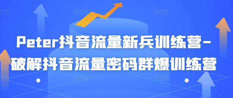 Peter抖音流量新兵训练营-破解抖音流量密码群爆训练营（新兵）-学习笔记资源库