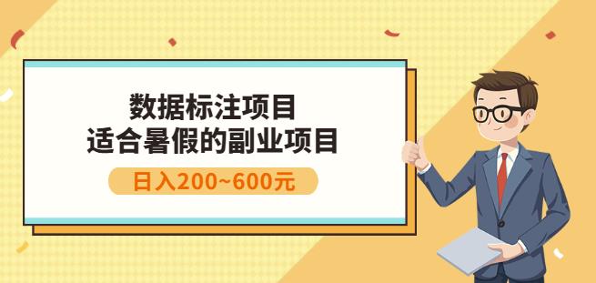 副业赚钱：人工智能数据标注项目，简单易上手，小白也能日入200+-学习笔记资源库