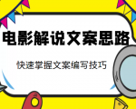 电影解说文案思路课,让你快速掌握文案编写的技巧(3节视频课程)-学习笔记资源库