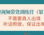 视频带货训练营,不需要真人出境,听话照做,保证出单(第11期)-学习笔记资源库