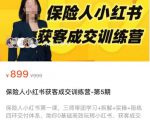保险人小红书获客成交训练营,0基础高效玩转小红书,可复制的获客成交之路-学习笔记资源库