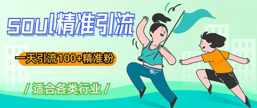 soul精准引流系列课程，一天引流100+精准粉，适合各类行业-学习笔记资源库