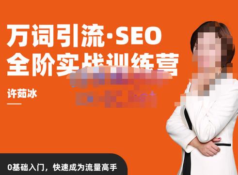 许茹冰·万词引流-SEO全阶实战训练营，0基础入门，快速成为流量高手-学习笔记资源库