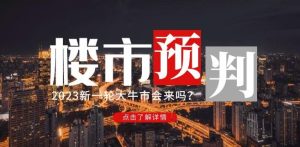 樱桃大房子2023楼市预判:新一轮大牛市会来吗?【付费文章】-学习笔记资源库