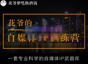 花爷的自媒体IP训练营【14期】,一套专业科学的自媒体IP武器库(更新2023年3月)-学习笔记资源库