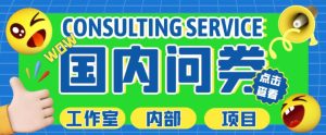 最新工作室内部国内问卷调查项目,单号轻松日入30+多号多撸【详细玩法教程】-学习笔记资源库