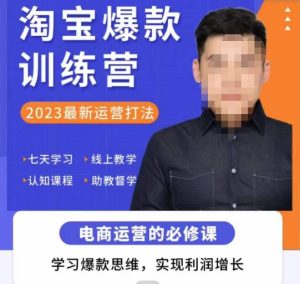 爱上黄昏·淘宝爆款训练营,2023最新运营打法,学习爆款思维,实现利润增长-学习笔记资源库