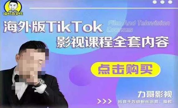 海外TikTok影视课程全套，从搭建渠道，到如何正确使用账号，到未来的变现渠道等-学习笔记资源库
