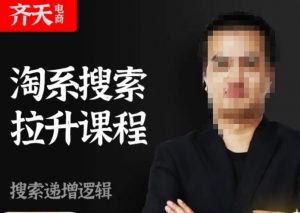 齐天电商·淘系搜索提升课程,搜索递增标准化,动销标准化流程-学习笔记资源库