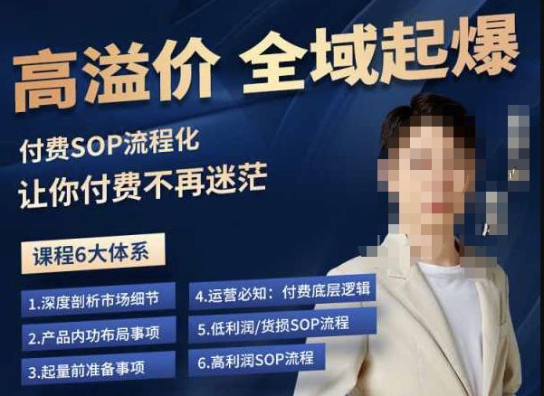 逸风-拼多多高溢价全域起爆，6大课程体系，付费玩法全套实操-学习笔记资源库