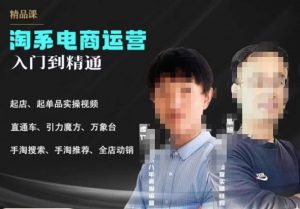 2023手淘搜索实操课+体系化课程,起店起单品实操视频课程-学习笔记资源库