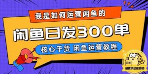 我是如何在闲鱼卖手机的，日发300单的秘诀是什么？【揭秘】-学习笔记资源库