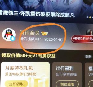 外面收费88撸腾讯会员2年,号称百分百成功,具体自测【操作教程】-学习笔记资源库