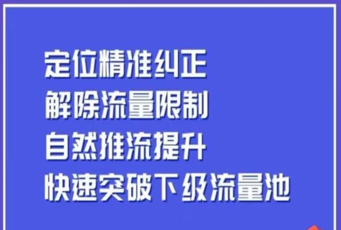 同城账号付费投放运营优化提升，​定位精准纠正，解除流量限制，自然推流提升，极速突破下级流量池-学习笔记资源库