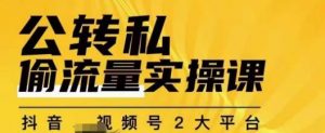 群响公转私偷流量实操课,致力于拥有更多自持,持续,稳定,精准的私域流量!-学习笔记资源库