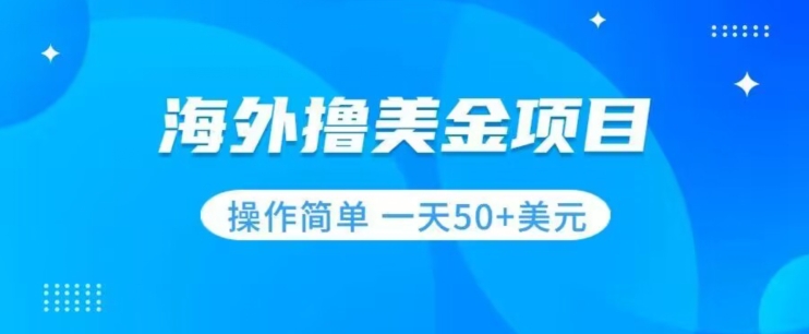 撸美金项目无门槛操作简单小白一天50+美刀-学习笔记资源库