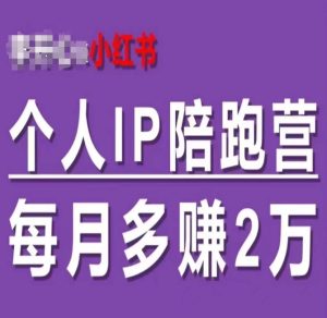 小红书个人IP陪跑营，60天拥有自动转化成交的双渠道个人IP，每月多赚2w-学习笔记资源库
