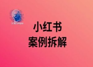 小红书案例拆解,深度解读小红书40万粉-学习笔记资源库