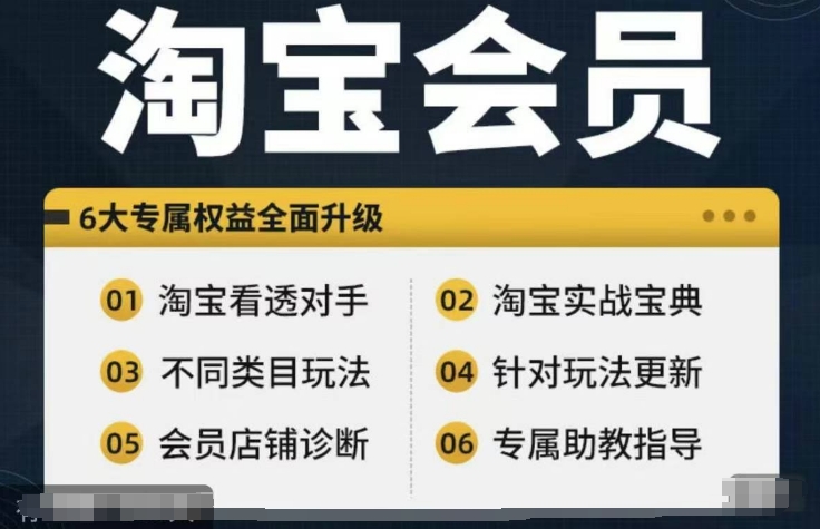 淘宝会员【淘宝所有课程，全面分析对手】，初级到高手全系实战宝典-学习笔记资源库