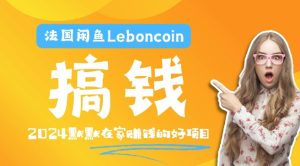 法国闲鱼Leboncoin跨境电商教程:环境邮箱电话解决产品上传及流量,悄悄赚钱【揭秘】-学习笔记资源库
