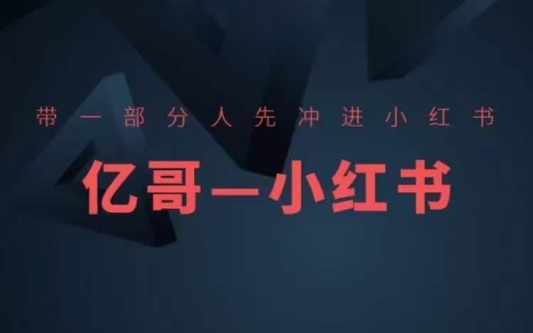 ​​带一部分人先冲进小红书，小红书开店、选品、爆款裂变-学习笔记资源库