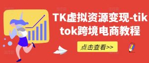 TK虚拟资源变现-tiktok跨境电商教程-学习笔记资源库