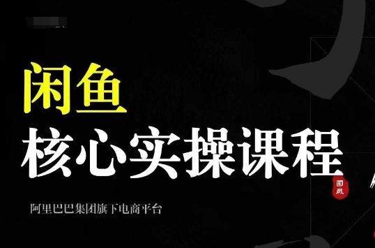 2024闲鱼核心实操课程，从养号、选品、发布、销售，教你做一个出单的闲鱼号-学习笔记资源库