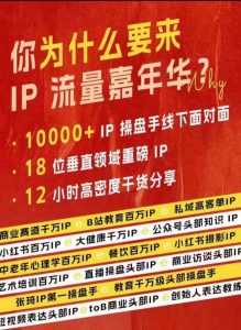 群响IP流量嘉年华,现场视频+IP江湖2024典藏版PPT-学习笔记资源库
