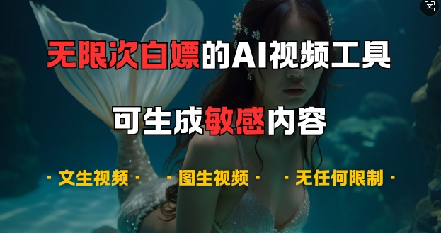 超强大的AI视频工具，可免费无限次白嫖，无任何限制，支持创作音乐，文生视频，图生视频【揭秘】-学习笔记资源库
