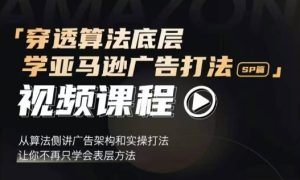 穿透算法底层,学亚马逊广告打法SP篇,从算法侧讲广告架构和实操打法,让你不再只学会表层方法-学习笔记资源库