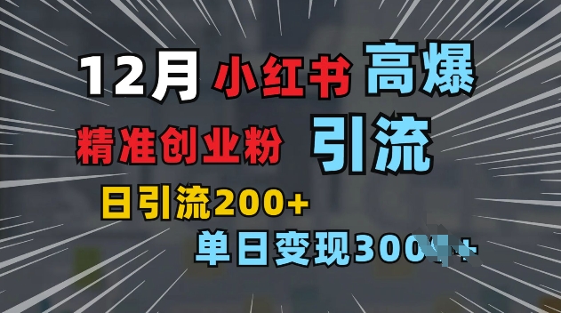 小红书一张图片“引爆”创业粉，单日+200+精准创业粉 可筛选付费意识创业粉【揭秘】-学习笔记资源库