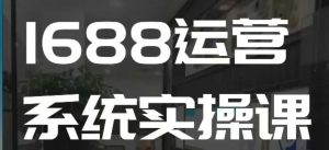 1688高阶运营系统实操课，快速掌握1688店铺运营的核心玩法-学习笔记资源库