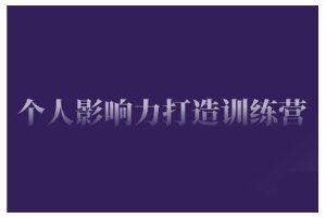 个人影响力打造训练营,掌握公域引流、私域运营、产品定位等核心技能,实现从0到1的个人IP蜕变-学习笔记资源库