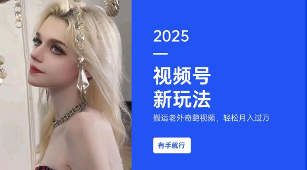 搬运老外奇葩视频，撸视频号分成计划收益，每天只需一小时，新手小白轻松月入过W-学习笔记资源库