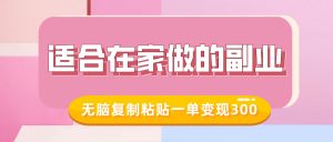 适合在家做的副业,小红书冷知识账号,无脑复制粘贴一单变现300-学习笔记资源库