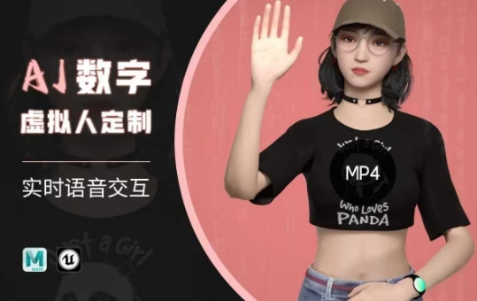 Ai数字人虚拟(智能体)实时语音交互特训营，​自行定制超写实角色AI数字人交互技术-学习笔记资源库