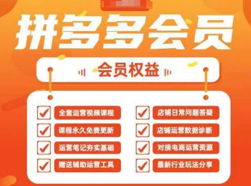 2025拼多多运营实战课，40节全流程教学，覆盖拼多多运营全链路-学习笔记资源库