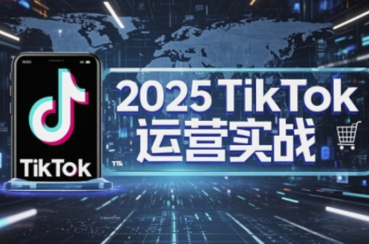 2025TikTok电商运营，掌握TikTok店铺运营核心技巧，实现低成本高转化-学习笔记资源库