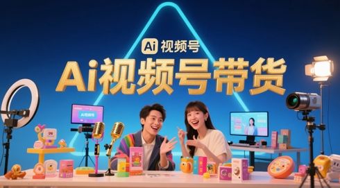 风口已至！AI视频号带货轻松月入过1W，99%的普通人却卡在内容制作门槛-学习笔记资源库